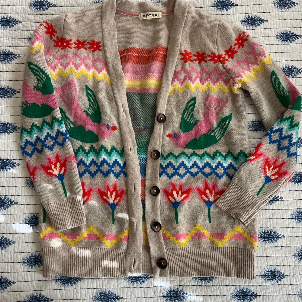 Boden Quinn Boyfriend Sweater Small